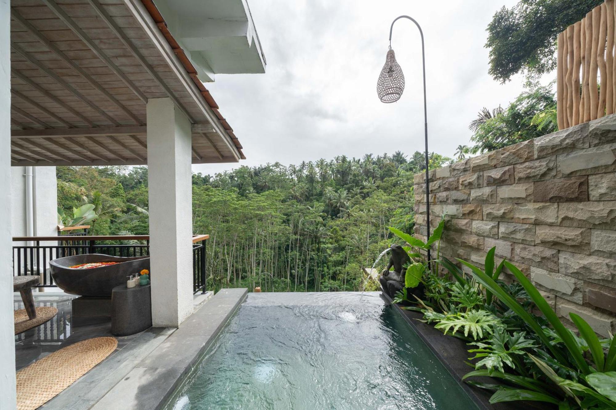 Legong Sebatu Villa Ubud Esterno foto