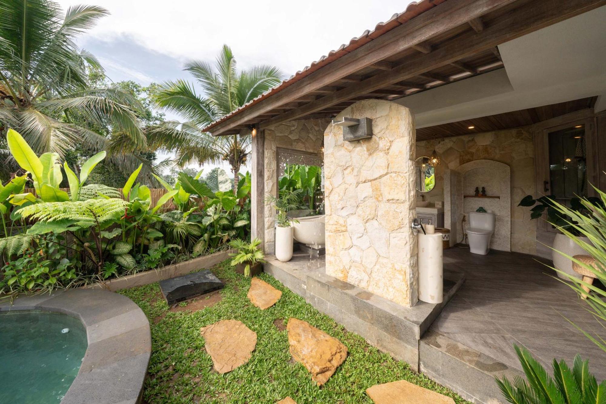 Legong Sebatu Villa Ubud Esterno foto